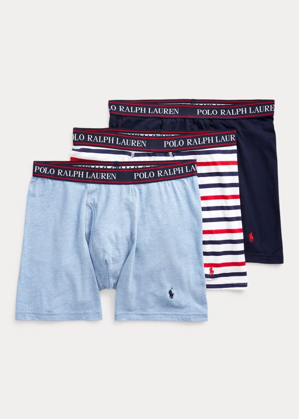 Polo Ralph Lauren Stretch 3-Pack Underbukser Herre Danmark (AEYRM8624)